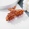 Presilha Pinça de Ácido Acético Tendência e Fashion para Mulheres, Presilha Tiburón de Cabeça Traseira de Cabelo de Alto Padrão e Exquisita, Presilha de Cabelo Estilo Luxo Acessível para Mulheres