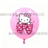 Decoração de casamento de balão de desenho animado decoração de festa conjunto de balões de látex HelloKitty de 12 polegadas