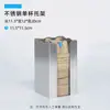 Portavasos de Papel de Acero Inoxidable Comercial, Estante Multifuncional de Almacenamiento para Cafetería, Portavasos, Popotes y Servilletas para Tienda de Té de Leche