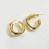 Brincos Dourados com Design Brilhante para Mulheres, Luxo Acessível Brilhantes Personalizados Brincos de Laço Coração Banhados a Ouro Joias