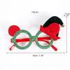 Decorações de Natal, óculos, festa de feriado, adereços para fotos, adultos, crianças, chifres de Papai Noel, brinquedo, presente