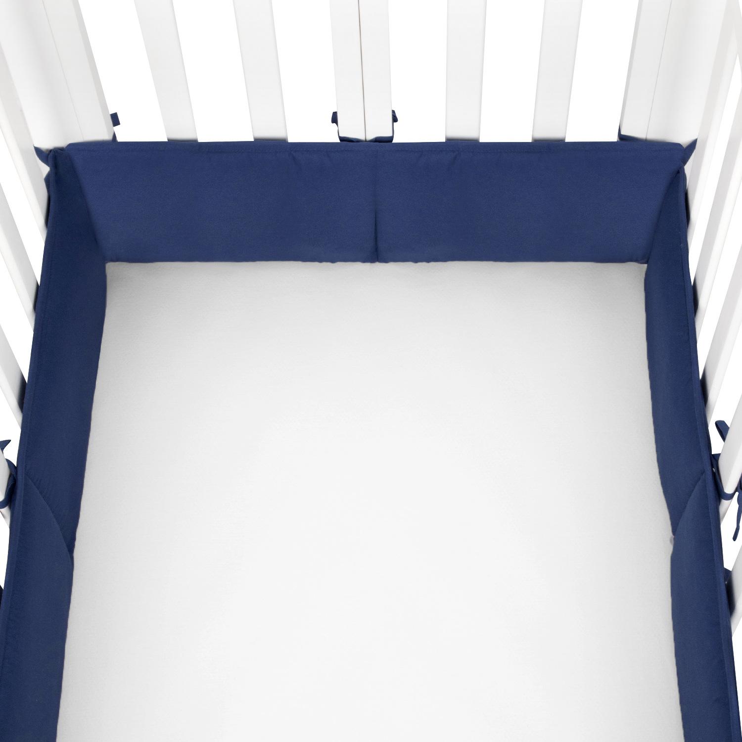 mini藏青一体床围三边展示