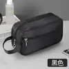 Bolsa de Cosméticos de Cuero PU Gran Capacidad Bolsa de Almacenamiento de Viaje Portátil Impermeable para Maquillaje de Mujer Bolsa de Almacenamiento para Accesorios Digitales