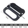 Manija Americana Negra Extendida para Puerta de Gabinete Moderna Simple Larga Cajón Gabinete Extra Larga Puerta de Armario