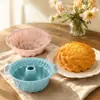 Molde de Silicona para Pastel Mousse con Asa, Bandeja para Hornear Pan Casero, Molde para Galletas, Molde para Pastel Bicolor, Molde para Tostadas