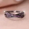 Anillo Cuadrado de Ópalo Blanco Plata Antigua Joyería de Boda para Mujer Europea y Americana Fabricante Mayorista