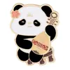Broche Emblema Desenho Animado Série Panda
