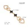 Cadena de Extensión para Bolso Kouchi Cadena para Bolso de Mahjong Correa de Hombro Metal Cuatro Hojas de Trébol Cadena de Reemplazo para Correa de Bolso Cadena para Bolso Cruzado