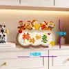 Papelera creativa para uso doméstico, nuevo modelo para sala de estar, estilo minimalista moderno, a la moda para baño, aseo, dormitorio, cocina, dormitorio estilo Instagram