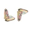 Clip metálico de color para coche, clip de hierro y zinc, clip de fijación para panel de instrumentos de control central, clip de hierro en forma de U para navegación y audio, clip J542