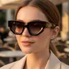 Moda Europea y Americana Nuevas Gafas de Sol Ojo de Gato, Retro Trendy Versátiles Casuales para Hombres y Mujeres, Lentes Anti-UV