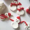 2026 Amazon Transfronterizo Nuevo Modelo Crochet Hecho a Mano Puro Lindo Fresco Colgante Llavero Lazo Venta al por Mayor