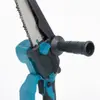 Motosierra eléctrica transfronteriza, sierra multifuncional para jardín y tala, sierra portátil para carpintería, motosierra de mano con batería de litio, venta al por mayor