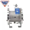 Válvula de Bola Manual Aislada de Acero Inoxidable Hugong de Shanghái Bq41F-16P/Rl Válvula Aislada con Camisa para Vapor a Alta Temperatura
