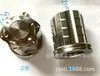 Tuerca para accesorios de motocicleta y coche eléctrico, TC4, aleación de titanio, brida cerrada, tuerca de flor, M6, M8, M10, M12, M14