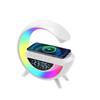 Grande G3401 transfronteiriço novo grande G alto-falante Bluetooth carregamento sem fio despertador luz ambiente alto-falante Bluetooth inteligente multifuncional