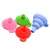 Suministros del Fabricante Embudo de Silicona Plegable Portátil de Grado Alimenticio, Embudo Pequeño Separado, Suministro Transfronterizo al por Mayor