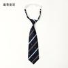 Uniforme JK/DK Retro a cuadros para gente perezosa, sin corbata pequeña, para mujer y hombre, estilo universitario, decoración de estilo británico para estudiantes