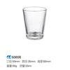 Copo de Vela Perfumada de Vidro Casual Copo Vazio Transparente Decoração de Casa 8090 Copo de Vela Sala de Estar Quarto Enfeites de Fragrância