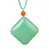 Natural Dongling jade nada marca pingente atacado pão verde marca masculino e feminino gota de água jade pingente fornecimento ao vivo