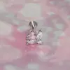 Flor Pequena de Quatro Cores Lábio Unha Aço Inoxidável Novo Ornamento de Flor para Lábio Cobre Incrustado Zircônio Hélice Hélice Piercing Corporal Joia