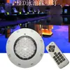 Nueva Luz Led para Piscina Montada en Pared, Luz Subacuática con Control Remoto, Luz Impermeable para Paisajismo, Luz de Jardín, Luz Exterior, Ingeniería
