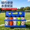 Estante de Almacenamiento Plegable para Botellas de Agua Deportivas de 10 Compartimentos, Portavasos Plegable para Gimnasio, Estante Plegable para Vasos de Agua de Equipo de Ciclismo Portátil
