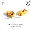 Daiyan Hecho a Mano DIY Cuentas Seis Caracteres Mantra Cuentas Pixiu León Despertar Bestia Devoradora de Oro Pulsera Accesorios Cuentas Joyería Accesorios