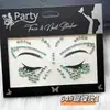 Pegatina para la Cara Pegatina de Diamantes de Imitación Perla Diamante Pegatina de Diamante Flash de Rendimiento Pegatina para Cejas Lunar de Desgarro Pegatina de Maquillaje para Ojos Pegatina para la Cara Joyería de Amor Mariposa