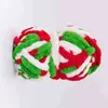 Pássaro Ruyi Show de Dedos Tira de Gelo Super Grossa Linha Manta de Tricô Artesanal DIY Atmosfera de Natal Cachecol Tricotado à Mão Linha