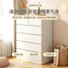 Cômoda estilo chinês, armário de cinco gavetas para quarto, armário de armazenamento com gavetas de parede, armário de armazenamento ao lado da cama para sala de estar, armário de armazenamento retrô para casa