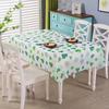 Toalha de Piquenique Pastoral Impermeável, à Prova de Óleo, Anti-Escaldante, Sem Lavagem Peva, Toalha de Mesa Retangular para Casa, Toalha de Mesa Espessada