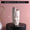 Punto Arte Nórdico Moderno Cara Blanco Porcelana Jarrón Creativo Hogar Sala de Estar Arreglo Floral Escultura Arte Cerámica Flor