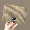 Las celebridades coreanas pueden usar diademas con bordes anchos para lavarse la cara en todas las estaciones, diademas elásticas tejidas y accesorios para el cabello para mujeres