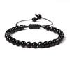 Pulseira Feminina Popular de Pedras Naturais Olho de Tigre 6mm da Amazon, Pulseira com Pingentes Tecida à Mão, Venda Quente