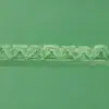 Encaje de volantes plisados huecos de red de pescado de 2 cm con elasticidad unidireccional para textiles del hogar, accesorios de vestidos de novia, ropa de muñecas, encaje elástico DIY