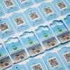 Fabricante Personalizado Pvc Elevador Caranguejo Produtos Aquáticos Frutos do Mar Antifalsificação Rastreabilidade Anti-Canalização Consulta Código QR Cartão de Elevador