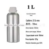 Garrafas de Alumínio para Óleos Essenciais em Estoque 50ml-6L Latas de Alumínio Polidas Antifurto para Fragrância, Químicos, Agentes de Cura de Pesticidas e Eletrólito Fotovoltaico