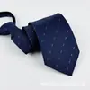 Corbata de Hombre Atada a Mano de 6 cm Corbata con Cremallera sin Nudo de 8 cm Negocios Formal de Gama Alta Fácil de Tirar Shaoxing Shengzhou