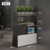 Divisória de Tela para Escritório Prateleira Armário Divisório Moderno Minimalista Grade de Restaurante Suporte para Plantas Flores Parede Divisória Ferro