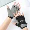 Guantes de Protección Solar de Verano para Hombres y Mujeres, Guantes sin Dedos de Seda de Hielo para Senderismo al Aire Libre, Conducir, Ciclismo, Reparto, Montañismo, Guantes Antideslizantes de Medio Dedo al por Mayor