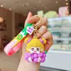 Figuritas de llavero de goma blanda de anime de dibujos animados, colgantes para mochila, accesorios para bolsos, pequeños adornos, al por mayor en stock para tiendas