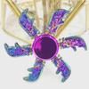 Fabricantes de giroscópio colorido para ponta do dedo liga de zinco brinquedos de lazer hand spinner giroscópio de dedo rotativo banho de cor