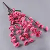 Ramas Simuladas de Flor de Durazno y Flor de Ciruelo Transfronterizas para Decoración de Arreglos Florales de Interior, Adornos Florales al por Mayor para Bodas y Hoteles, Flores de Seda Simulada