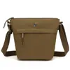 Bolsa para Teléfono Móvil Bolso Cruzado para Mujer Simple Sentido de Alta Gama Moda de Nicho Versátil Nuevo Bolso Cubo de Nailon Bolso de Hombro para Mujer