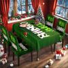 Temu Dropshipping Toalhas de Mesa de Natal com Estampa Digital, Jogos Americanos, Decorações de Mesa para Festas de Cozinha, Toalhas de Mesa de Natal, Capas para Cadeiras Fábrica Atacadista