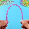 Tamaño pequeño Empuje Manual OVNI Hada Voladora Frisbee Plástico Libélula de Bambú Puesto Venta Un Yuan Dos Mercado Nocturno Juguetes para Niños