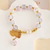 Pulsera de Joyería de Nuevo Estilo, Joyería de Cuentas de Cristal Estilo Coreano, Pareja, Estudiante, Pulsera Infantil, Joyería para Niñas al por Mayor