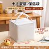 Bolsa Satchel Verde Bolo de Aniversário Espessado Bolsa Térmica Entrega Takeout Bolsa Especial Bolsa Refrigerada Personalizada Bolsa de Armazenamento Frio com Folha de Alumínio