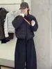Chaqueta corta de plumas para mujer 2025 Invierno Nuevo Estilo Coreano Holgada de Alta Gama Elegante Abrigo acolchado